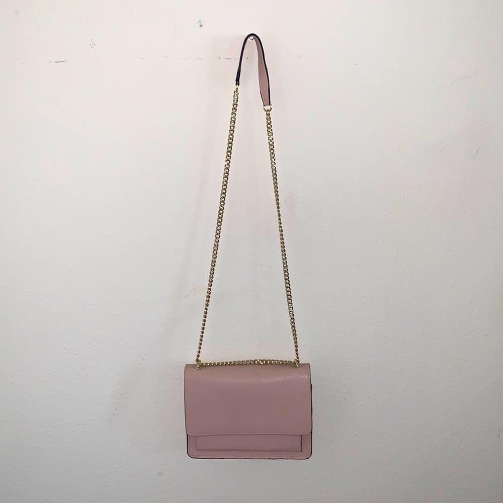 Blush crossbody purse